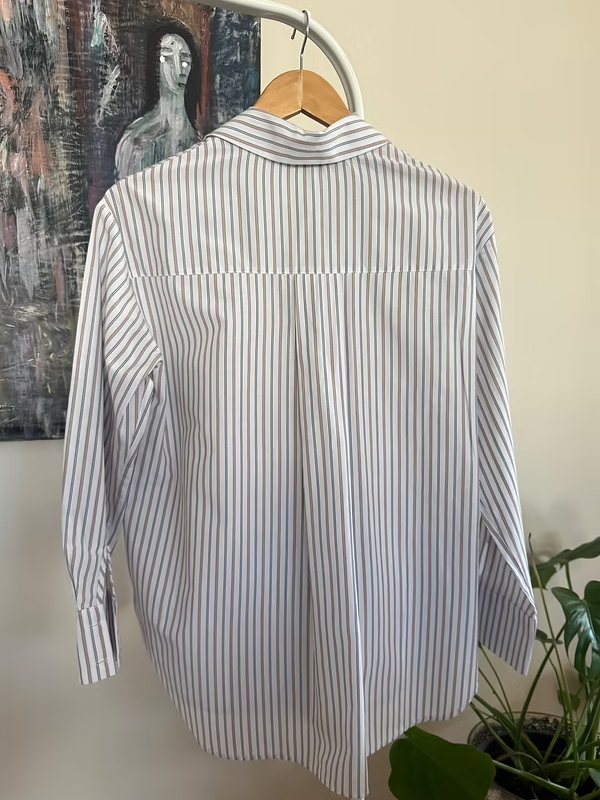 Vintage Çizgili Gömlek