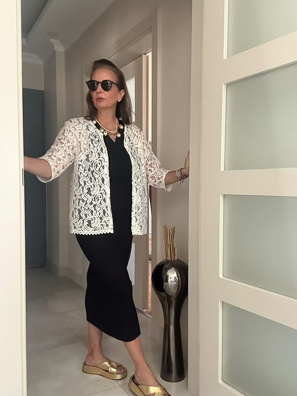 Vintage Dantel Kimono