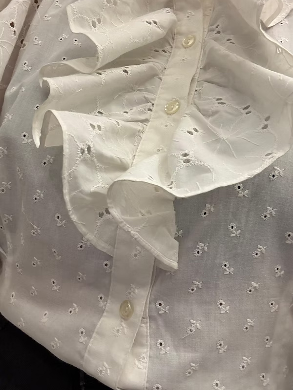 Vintage Yaka ve Kolları Fisto Gömlek