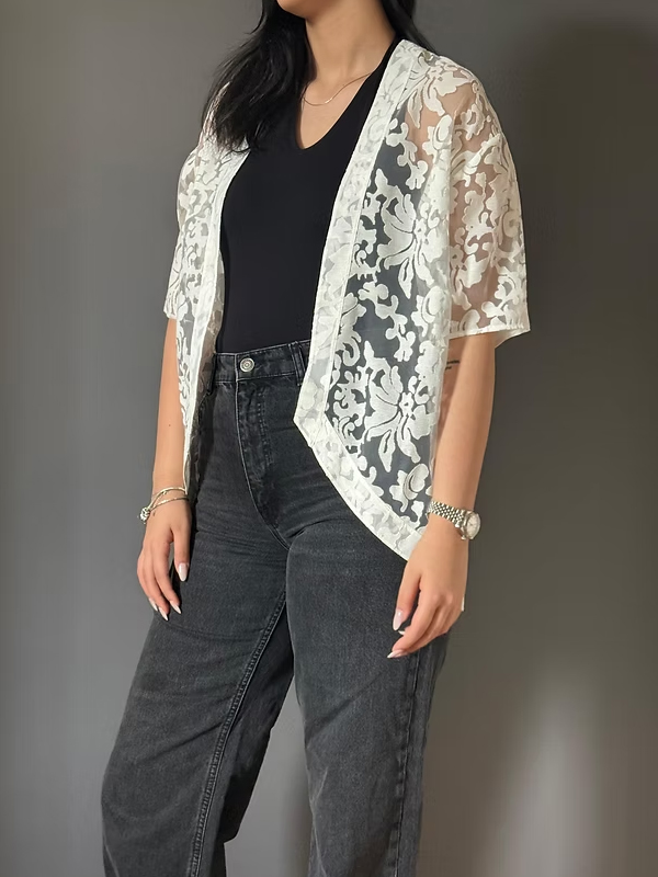 Sisley Tül Gömlek / Kimono