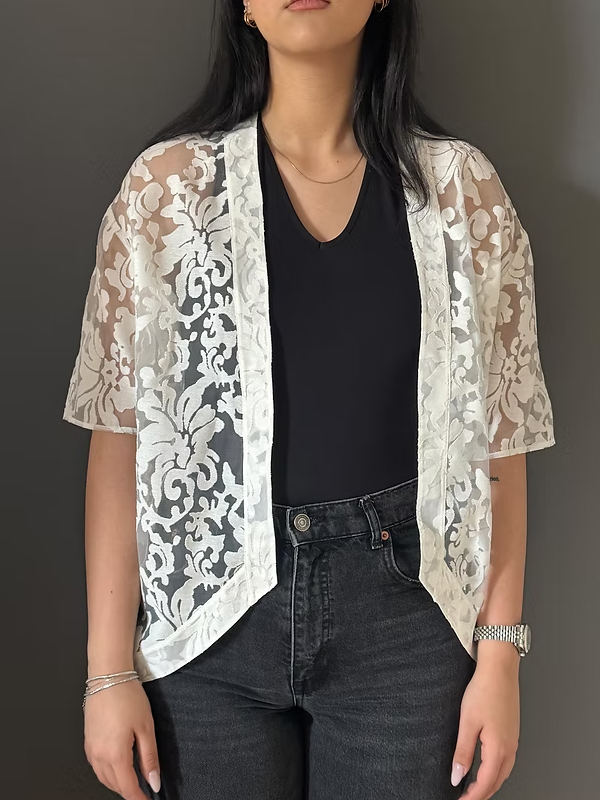 Sisley Tül Gömlek / Kimono