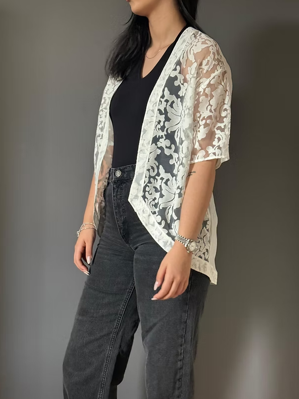 Sisley Tül Gömlek / Kimono