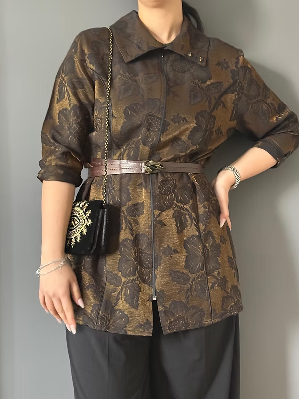 Vintage Jakar İnce Ceket / Gömlek