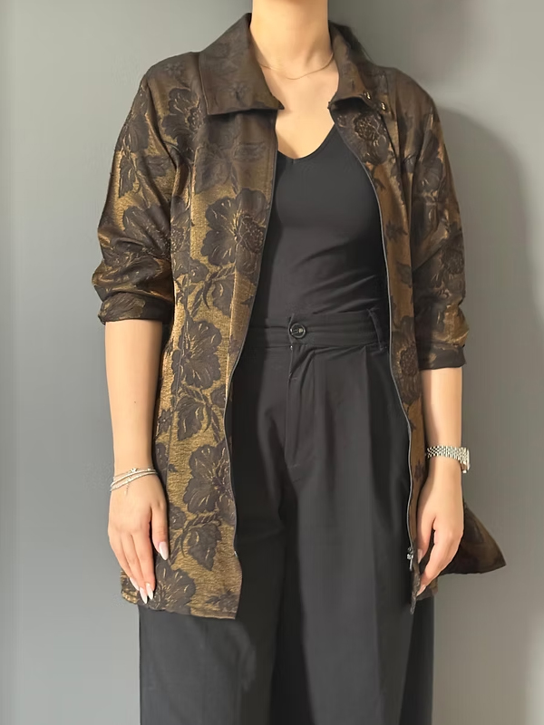 Vintage Jakar İnce Ceket / Gömlek