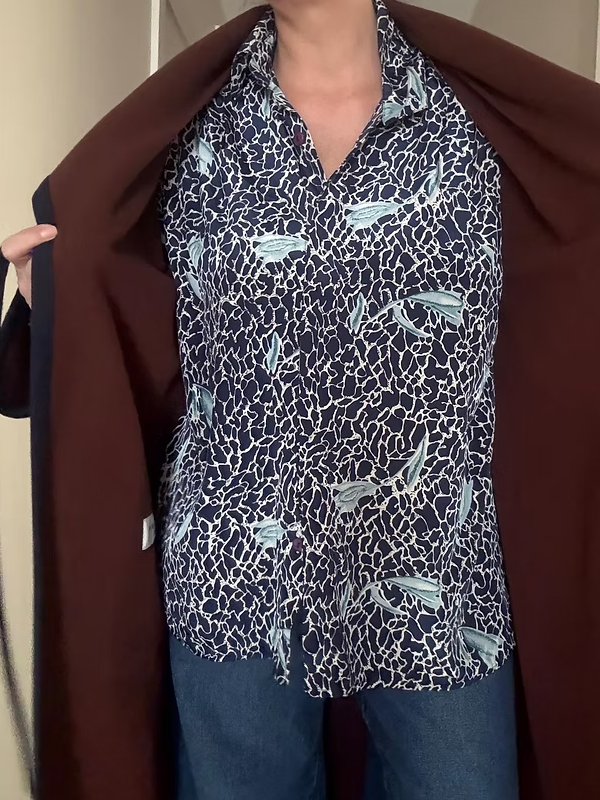 Vintage Oversize Gömlek