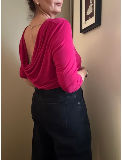 Michael Kors Sırt Dekolteli Bluz