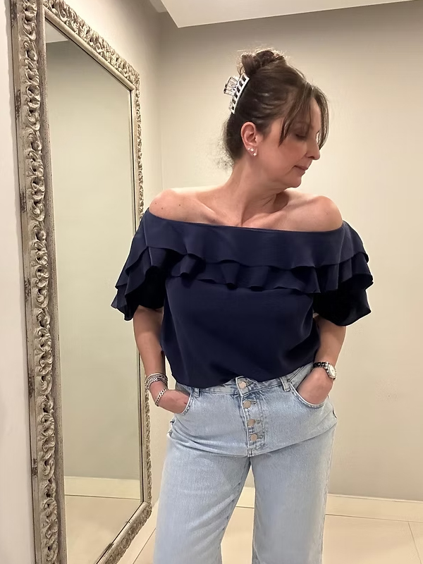 L’AGENCE Vintage İpek Bluz