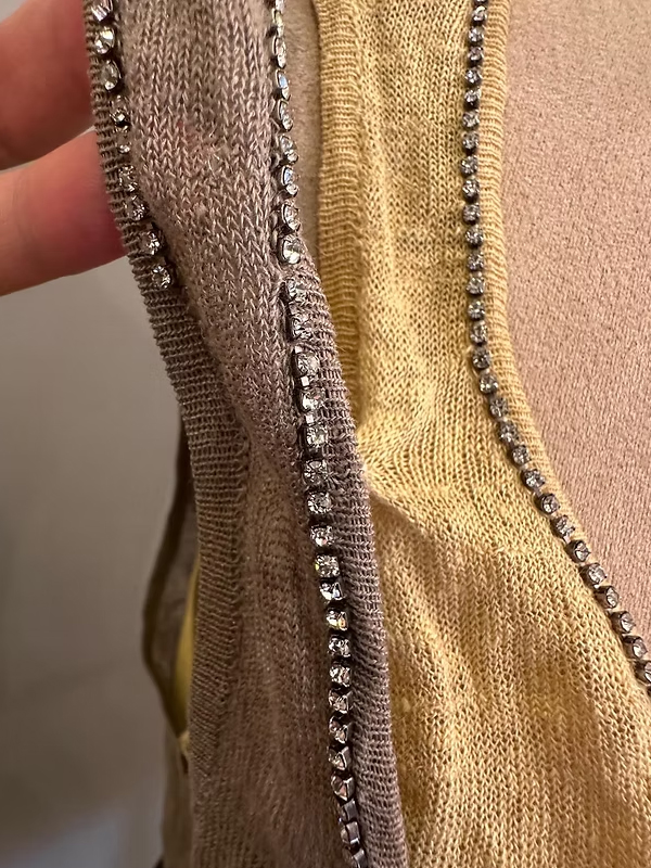 Vakko Vintage Keten Bluz