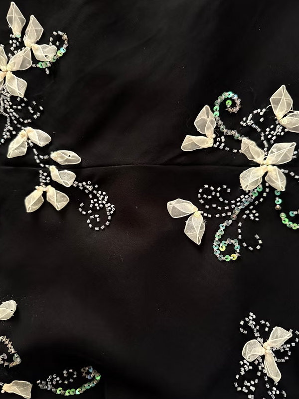 Vintage İpek Şifon Takım