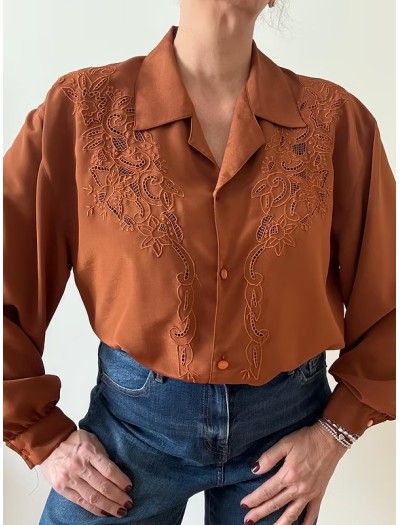 Vintage 80 Delikişi Gömlek