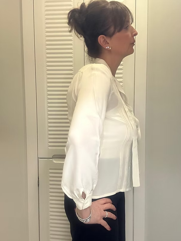 Vintage Marianne Von Osten İpek Gömlek