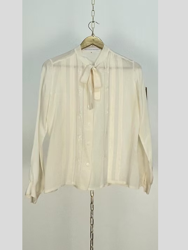 Vintage Marianne Von Osten İpek Gömlek