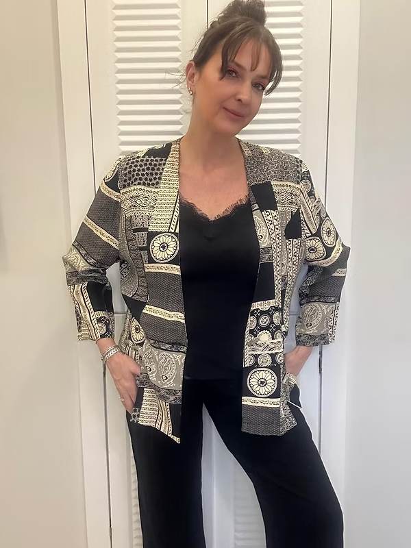 Vintage FICELLE /France Ceket/Gömlek