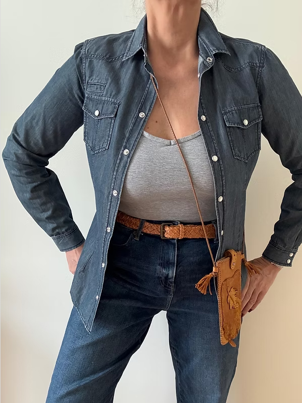 Massimo Dutti Jean Gömlek