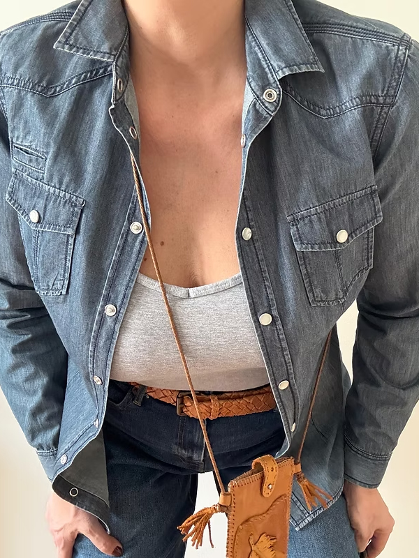 Massimo Dutti Jean Gömlek