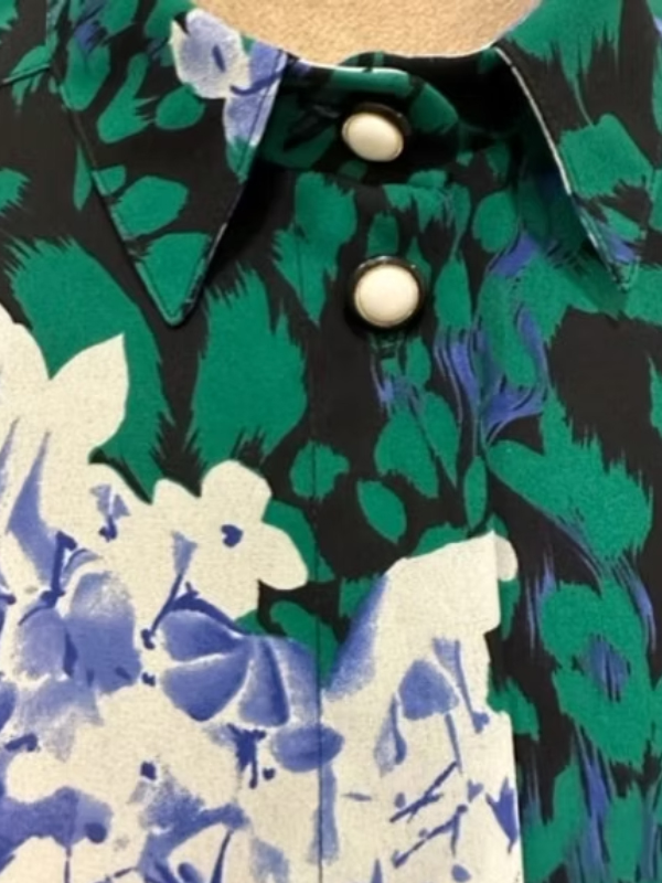 Vintage Çiçekli Gömlek/ Bluz
