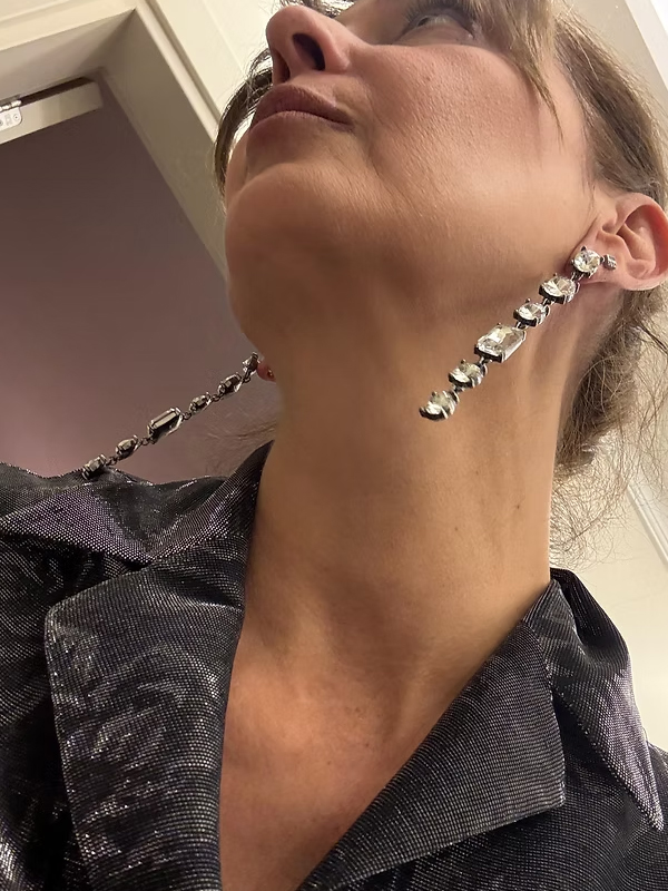 Vintage Tül Gömlek Takım - Made in Italy