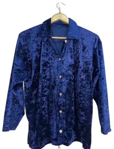 Vintage Kadife Gömlek