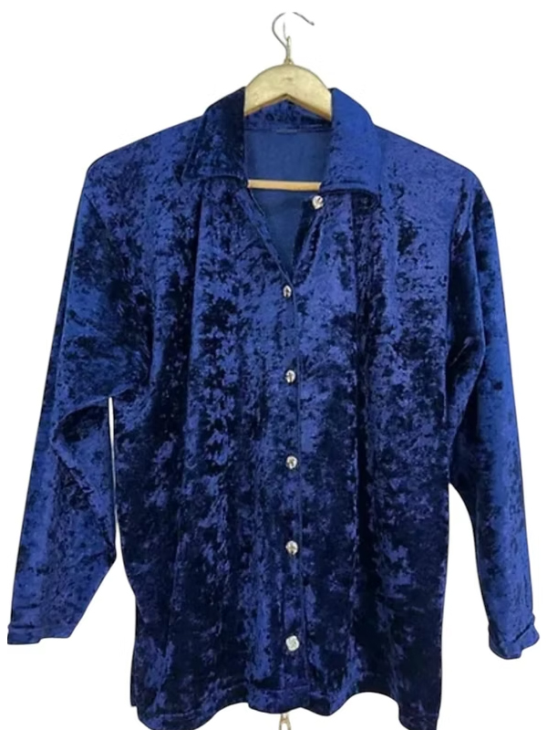 Vintage Kadife Gömlek