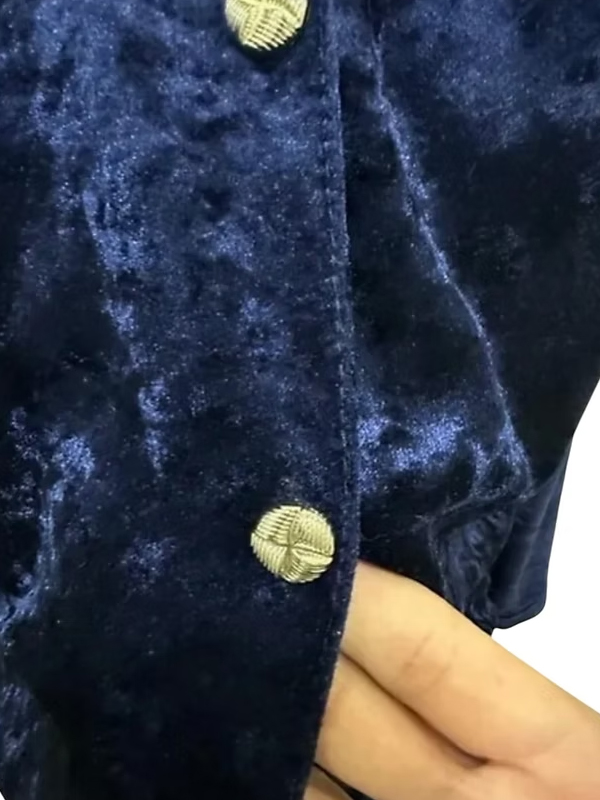 Vintage Kadife Gömlek