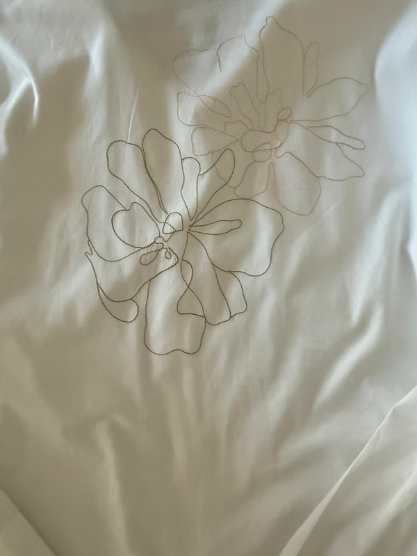 Vintage Nakışlı Gömlek