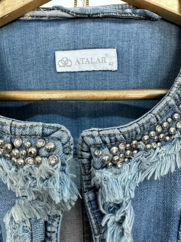 Atalar Vintage Jean Ceket