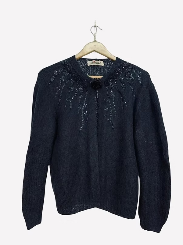 Vintage Mohair Hırka