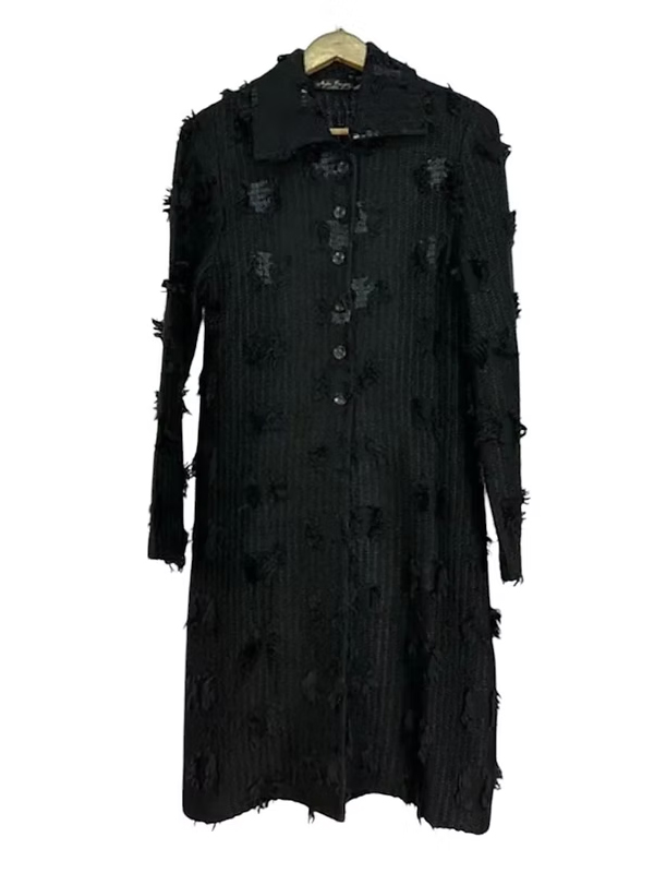 Vintage Pul ve Püsküllü Hırka