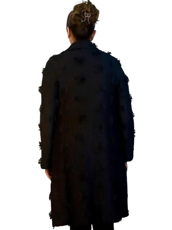 Vintage Pul ve Püsküllü Hırka