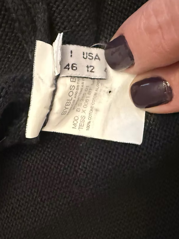 Byblos Blu Yıldız Baskılı ve Boncuklu Kazak