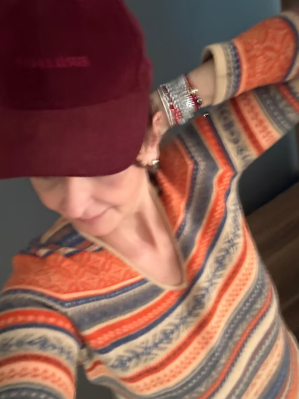 Kaşmir Çok Renkli Kazak