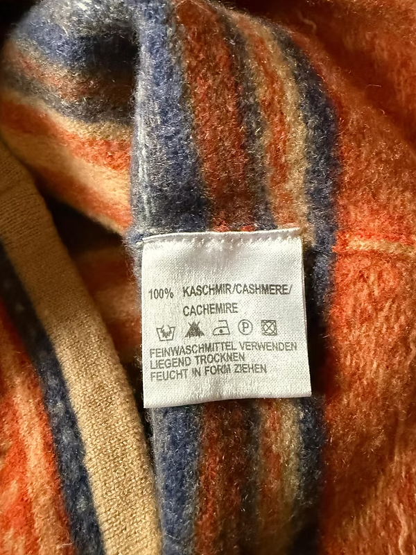 Kaşmir Çok Renkli Kazak