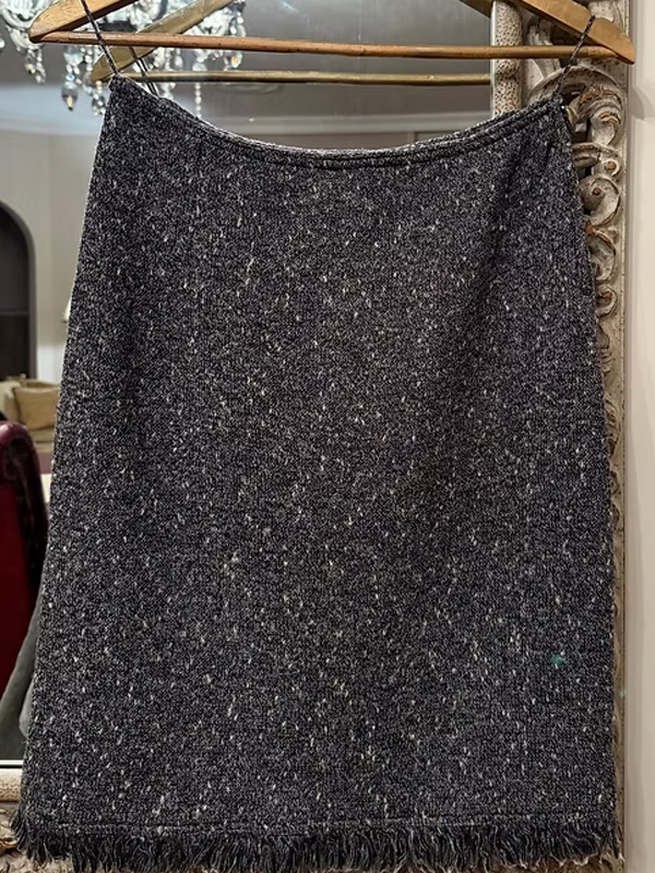 Vintage Merino Wool Triko Takım