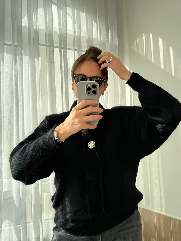 Vintage Mohair Kazak