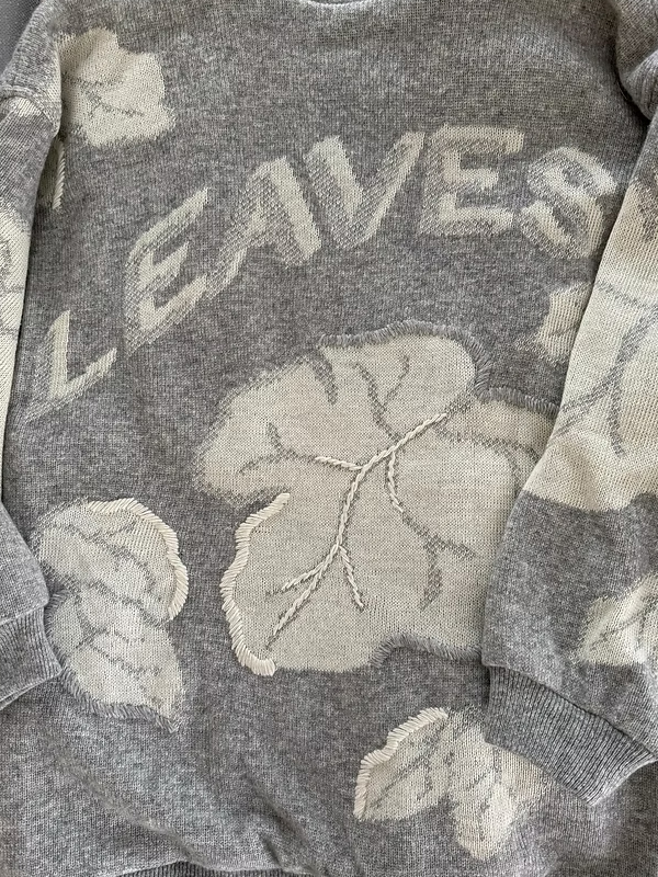 Vintage Sevil nakışlı hırka/mont