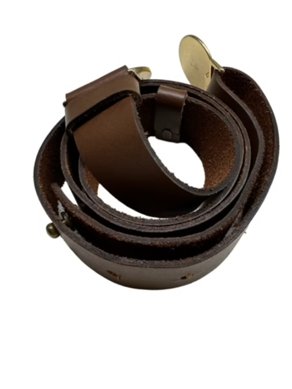 Vintage Taba Gold Tokalı Kemer 