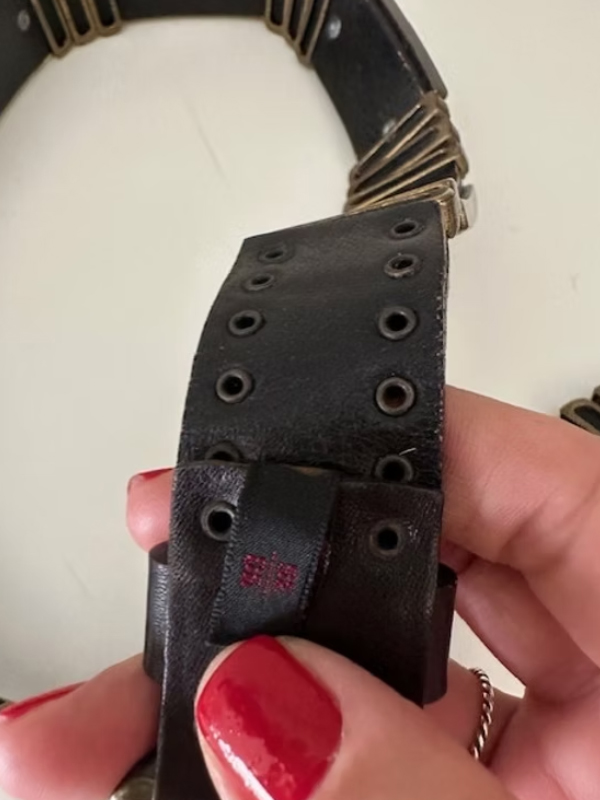 NANNI-MILANO Koleksiyonluk Kemer