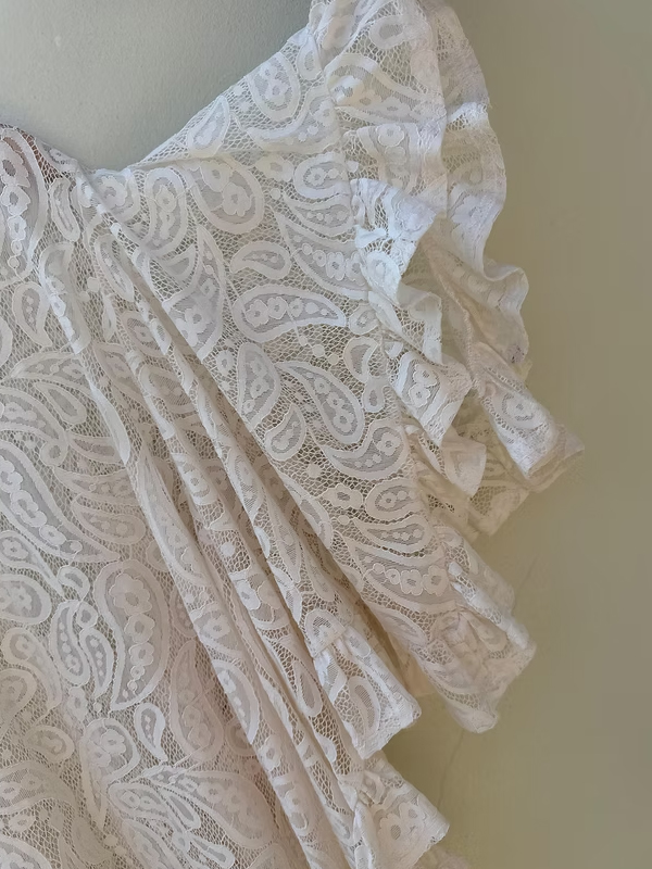 Vintage Dantel Elbise / Kimono