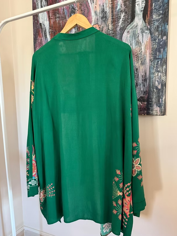 Be Retrokare Yeşil Kimono