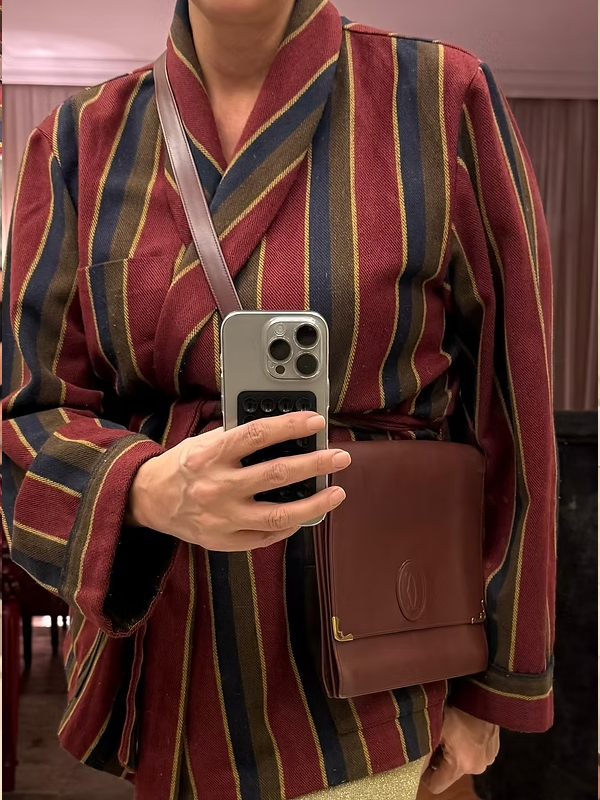 Vintage İtalyan Ceket/Kimono Oversize kalıp