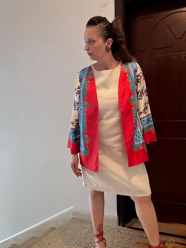 TAKA Los Angeles ipek kimono