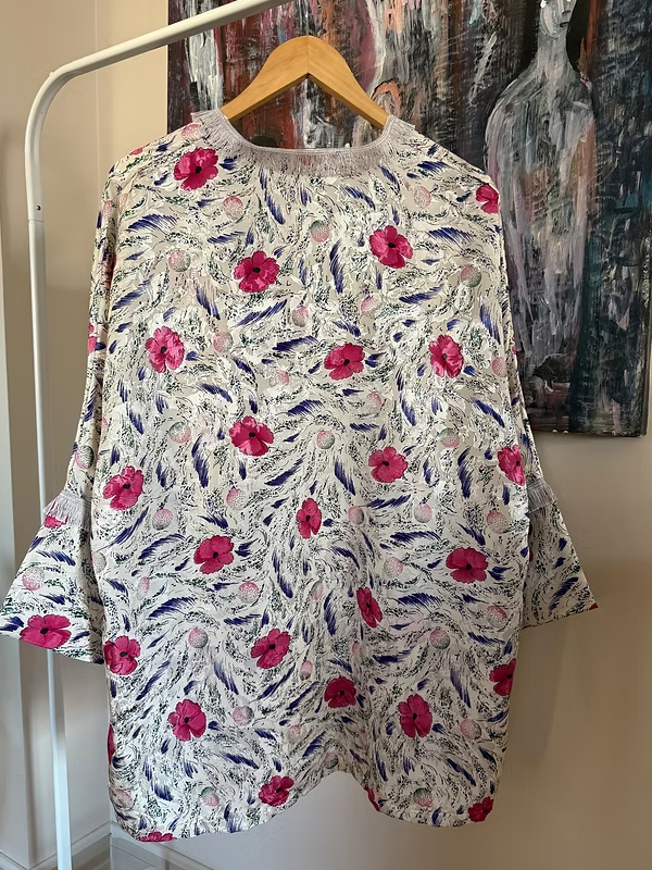 BE RETROKARE Yaka ve Kolları Püskül Detaylı Kimono