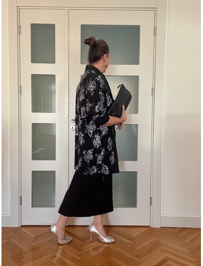 BE RETROKARE Hand Made Simli Kimono