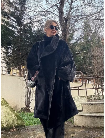 Vintage Siyah Peluş Vintage Siyah Peluş