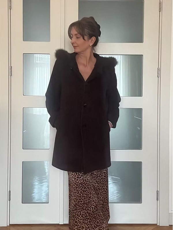 Ellen Tracy Vintage Kahverengi Kaban