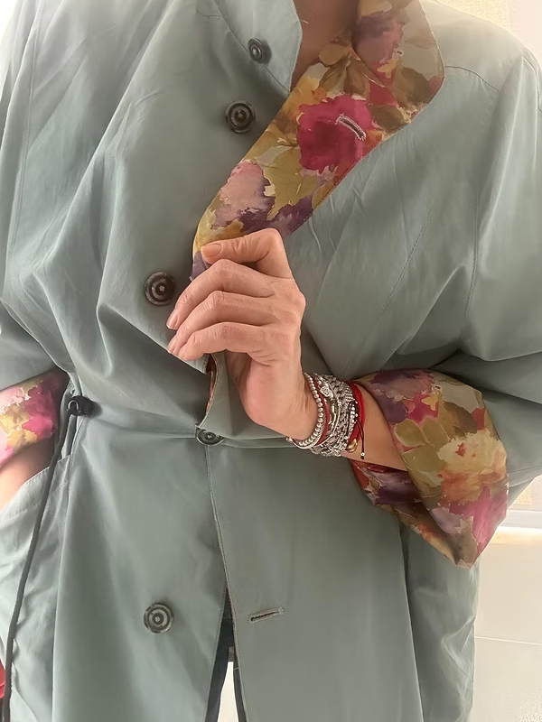 Vintage Made in Italy Trençkot