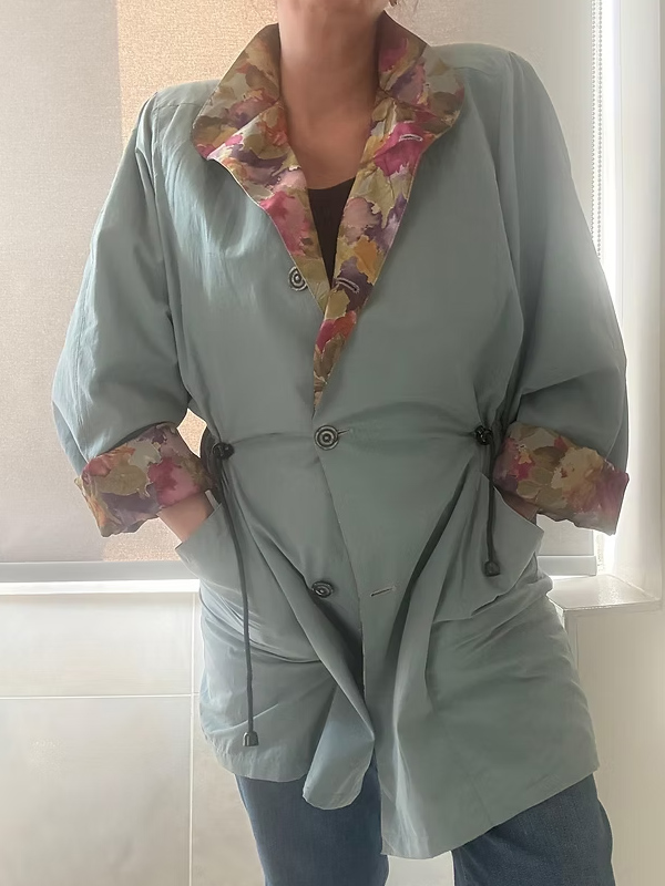 Vintage Made in Italy Trençkot