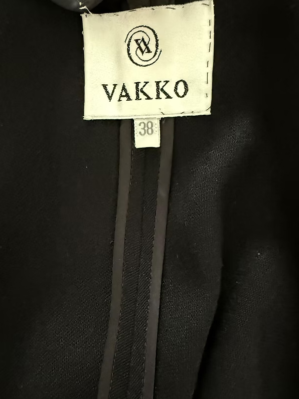 Vakko Vintage Süet Püsküllü Pelerin
