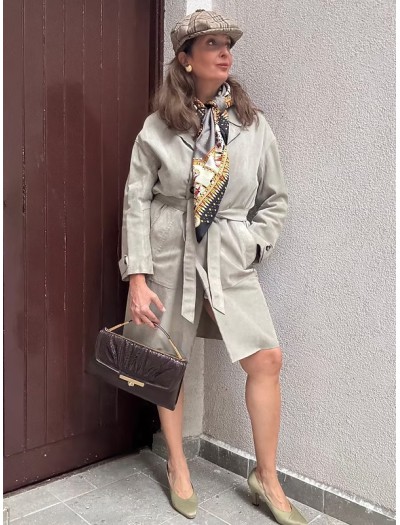 J.Lindeberg Süet Trençkot