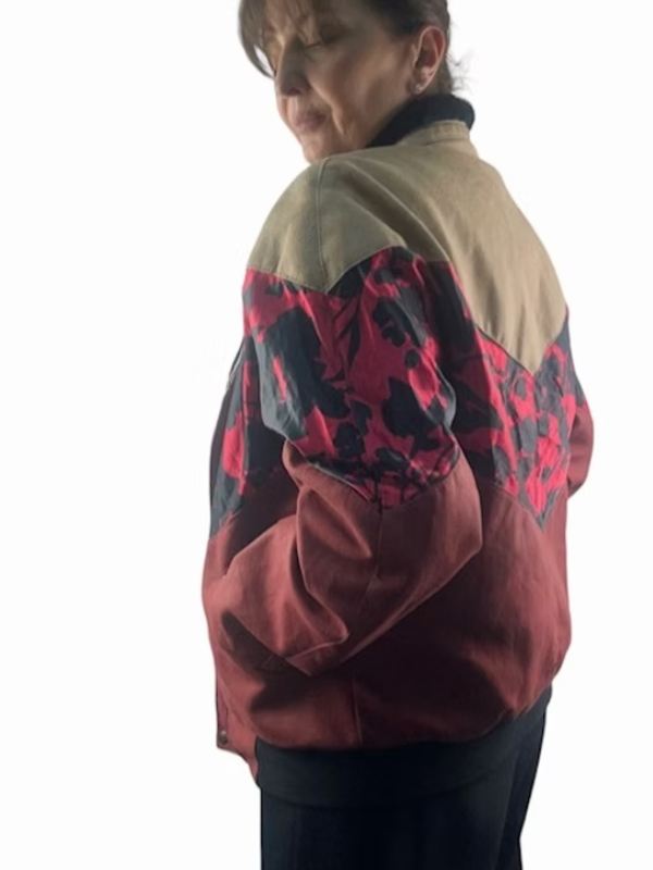 Vintage Bomber Ceket